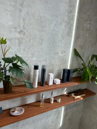 コード ラインのヘアスタイル