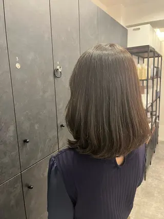 ミディアム カラー 塚田 直太郎のヘアスタイル