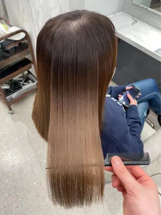 ロング 🌿レイヤー/ブリー チ/🌿‬JINのヘアスタイル