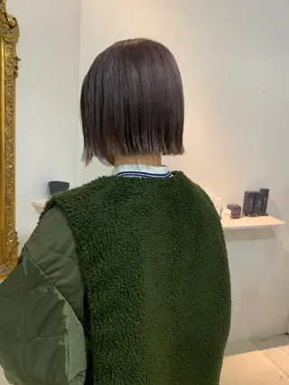 ショート ダブルカラー/透明感 💈JUNYA💈のヘアスタイル