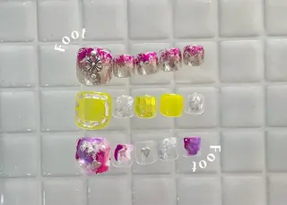 ネイル 0203ムニムサン 💙Harukaのネイルデザイン