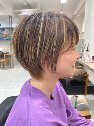 ショート 中江 翔のヘアスタイル