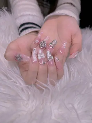 ネイル 長さだし専門店 M2　rikaのネイルデザイン