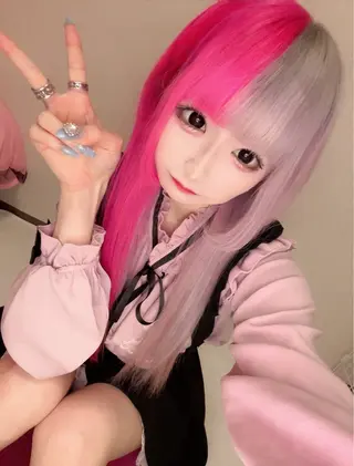 ロング イチマル サトルのヘアスタイル
