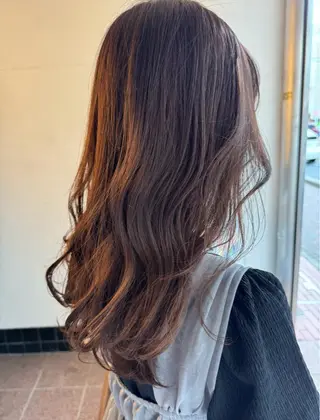 ミディアム ハッシュカット/ボブ /レイヤー/彩奈のヘアスタイル