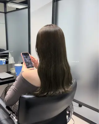 ロング カラー マンツーマン半個室 tamuraのヘアスタイル