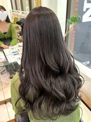 ロング 透明感カラー/まつ毛 パーマ/のの🍒のマツエク・マツパデザイン