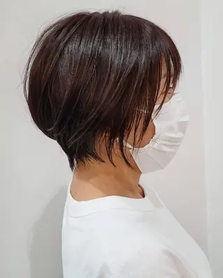 ショート カラー 小川 晃司のヘアスタイル