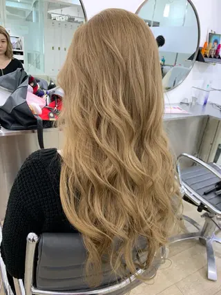 ロング カラー Reb_keiji 👑小倉圭司のヘアスタイル