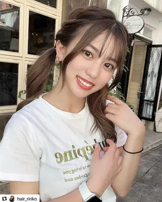 ミディアム カラー メンズ 🩷Eny terrace🩷のヘアスタイル