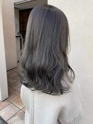 カラー 🐺ིྀ顔周レイヤー /髪質改善🩵aoiのヘアスタイル