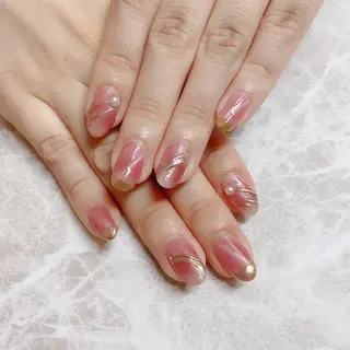 ネイル マジック ミラーのネイルデザイン