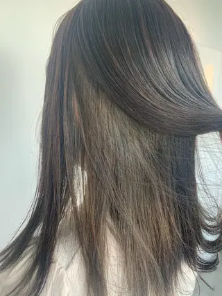 ミディアム おせ ちさとのヘアスタイル