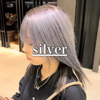 ロング カラー ブリーチ/暖色カラー 宮城陽日のヘアスタイル