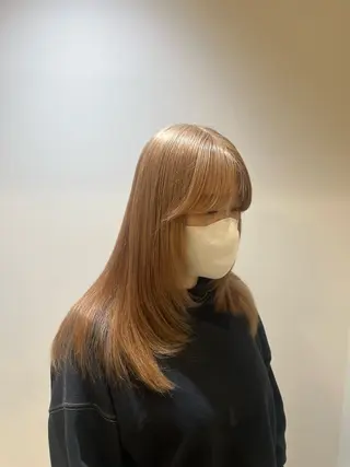 ロング カラー ブリーチカラー特化 美容師/𝕐𝕌𝕀のヘアスタイル