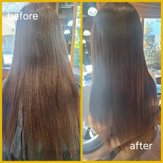 ロング 飯田 仁美のヘアスタイル