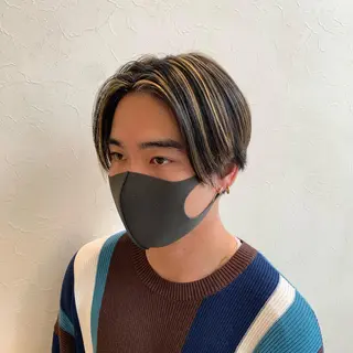 カラー メンズ メンズ指名多数!! 田島史也のヘアスタイル