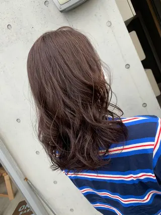ミディアム 通い続けられるサロン ママ美容師　明日香のヘアスタイル