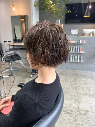 ショート 《nico》 髙橋秋花🖤🧡のヘアスタイル