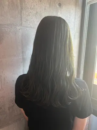 セミロング カラー パーマ ヘアアレンジ メンズ キッズ ネイル マツエク・マツパ アイブロウ EnBlesS西宮 マンツーマン神道有基のヘアスタイル