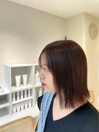 ショート 🩰ニシムラヒカリ 半個室salon♡*のヘアスタイル