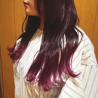 ロング デジタルパーマ🫧 韓国風ヘア🫧サクラのヘアスタイル