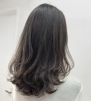 ロング カラー メンズ キッズ ボブ、縮毛矯正👑 心斎橋/高城涼也のヘアスタイル