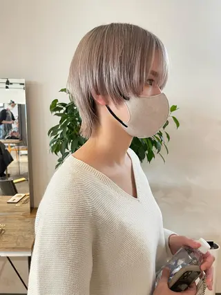 ショート メンズケアブリーチ 特化🔥村田のヘアスタイル