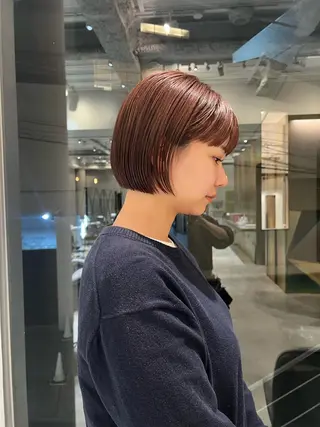 ショート 似合わせボブ/ 大人ボブ🩵しおのヘアスタイル