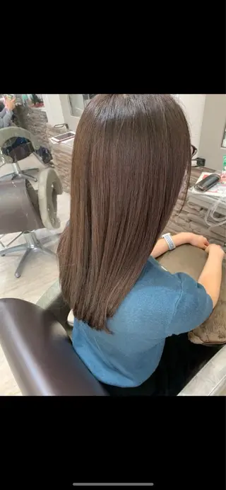 ロング 亀井 翔斗のヘアスタイル