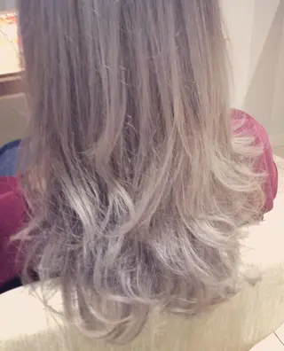 ロング カラー 山本 将史のヘアスタイル