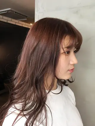ロング 嶋崎 啓人のヘアスタイル