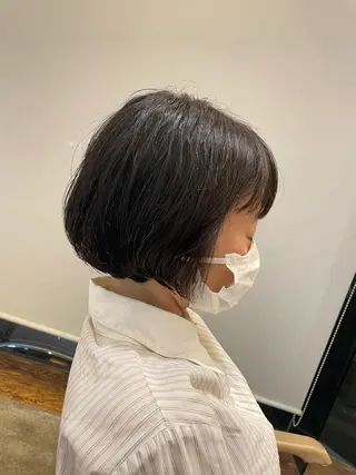 ショート レイヤーカット 特化型シオンのヘアスタイル