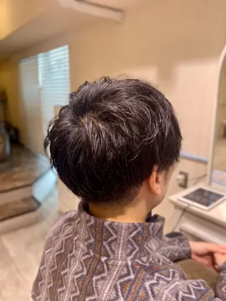 パーマ メンズ メンズパーマ・ カット モリヤ🌺のヘアスタイル