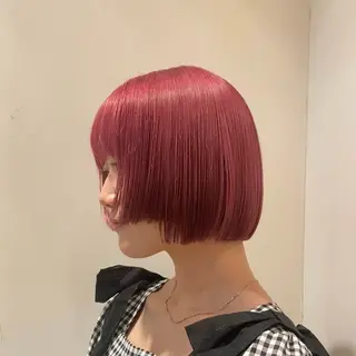 カラー ナホ/ハイトーン/ ブリーチ/ヘッドスパのヘアスタイル