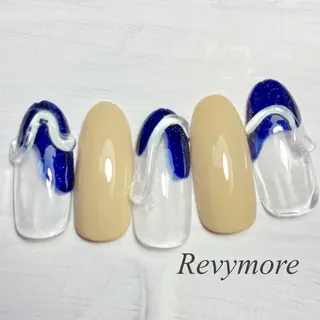 ミディアム ネイル nail salon Revymoreのネイルデザイン