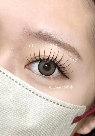 マツエク・マツパ レアファースト岸和田 ｜yuzu💎のマツエク・マツパデザイン