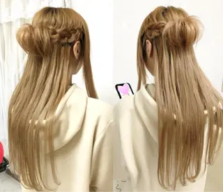 ヘアアレンジ 新宿ヘアセットメイク Asa-mのヘアスタイル