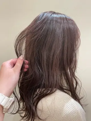 ロング カラー 🚀MOEKA ᵕ̈ ハイトーン💫のヘアスタイル