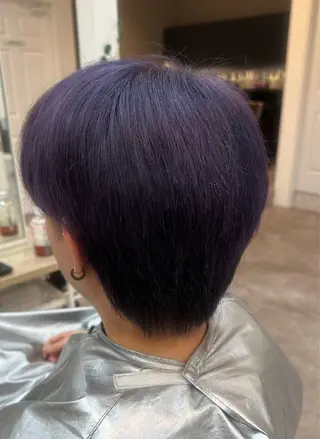 ショート カラー Agu hair muta 大山佑将のヘアスタイル