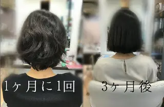 ショート 髪質改善専門店 Retaaanのヘアスタイル