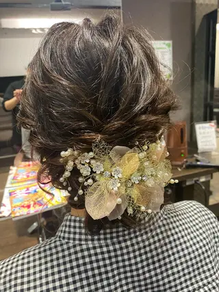 ロング ヘアアレンジ pep natsumiのヘアスタイル