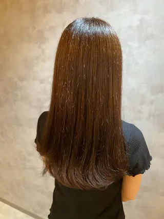ロング カラー 🎀クロスパーマ/ ボブ🎀MOMONAのヘアスタイル