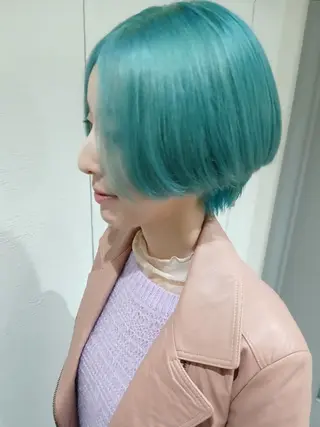 ショート 🎀ブリーチカラ🎀 セナのヘアスタイル