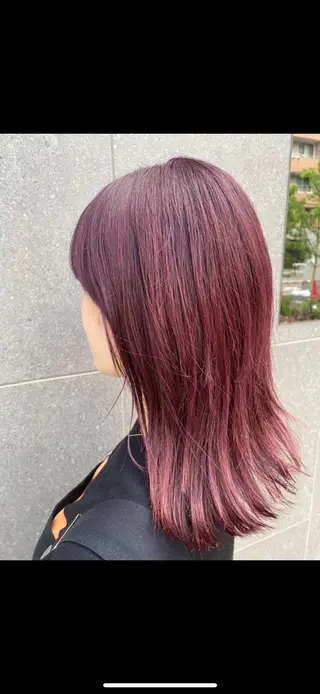 カラー 川上有海 🦋透明感カラー🦋のヘアスタイル