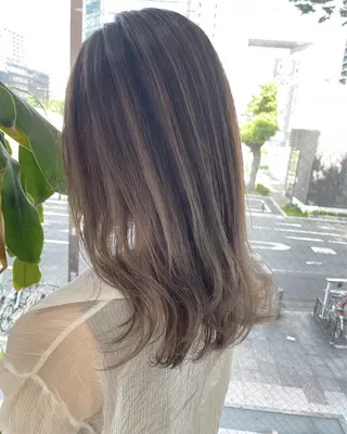セミロング カラー 河合秀明/ショート /ボブ/レイヤーのヘアスタイル