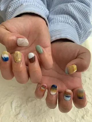 ネイル マキノ ユイのネイルデザイン