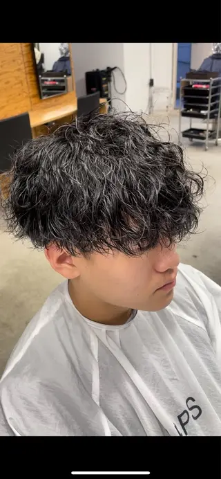パーマ メンズ メンズヘア 星野 拓海のヘアスタイル