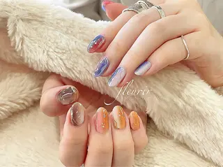 ネイル フルリール 【プライベートサロンのネイルデザイン