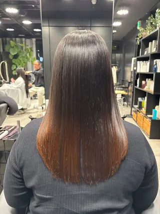 セミロング LANVERY所属・カットモデル 募集中/礒部美沙のヘアスタイル